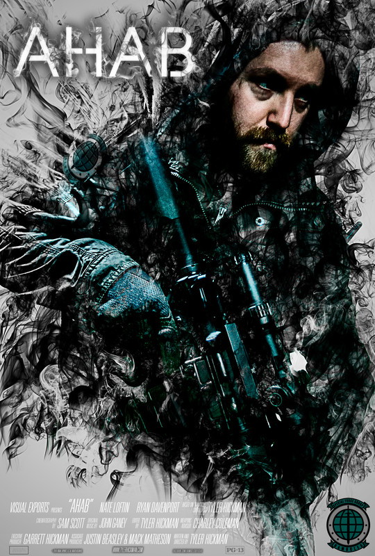 Poster for Ahab, a 2018 Thriller short film, directed by Tyler Hickman, on The Short Film Show