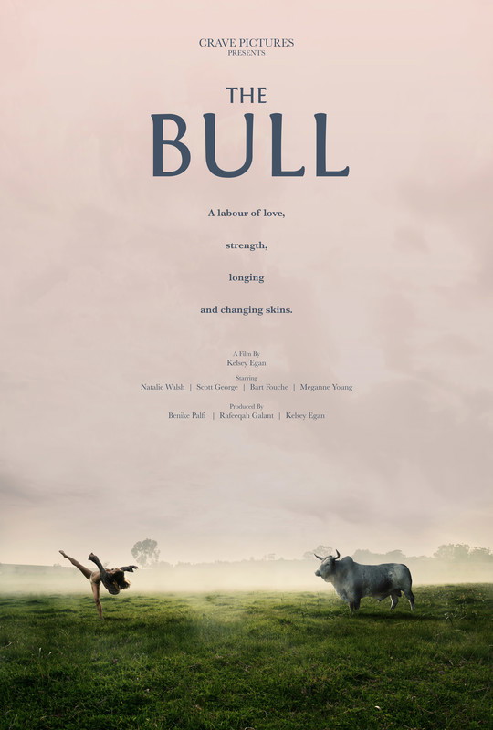 Poster for The Bull, a 2018 Fantasy short film, directed by Kelsey Egan, on The Short Film Show
