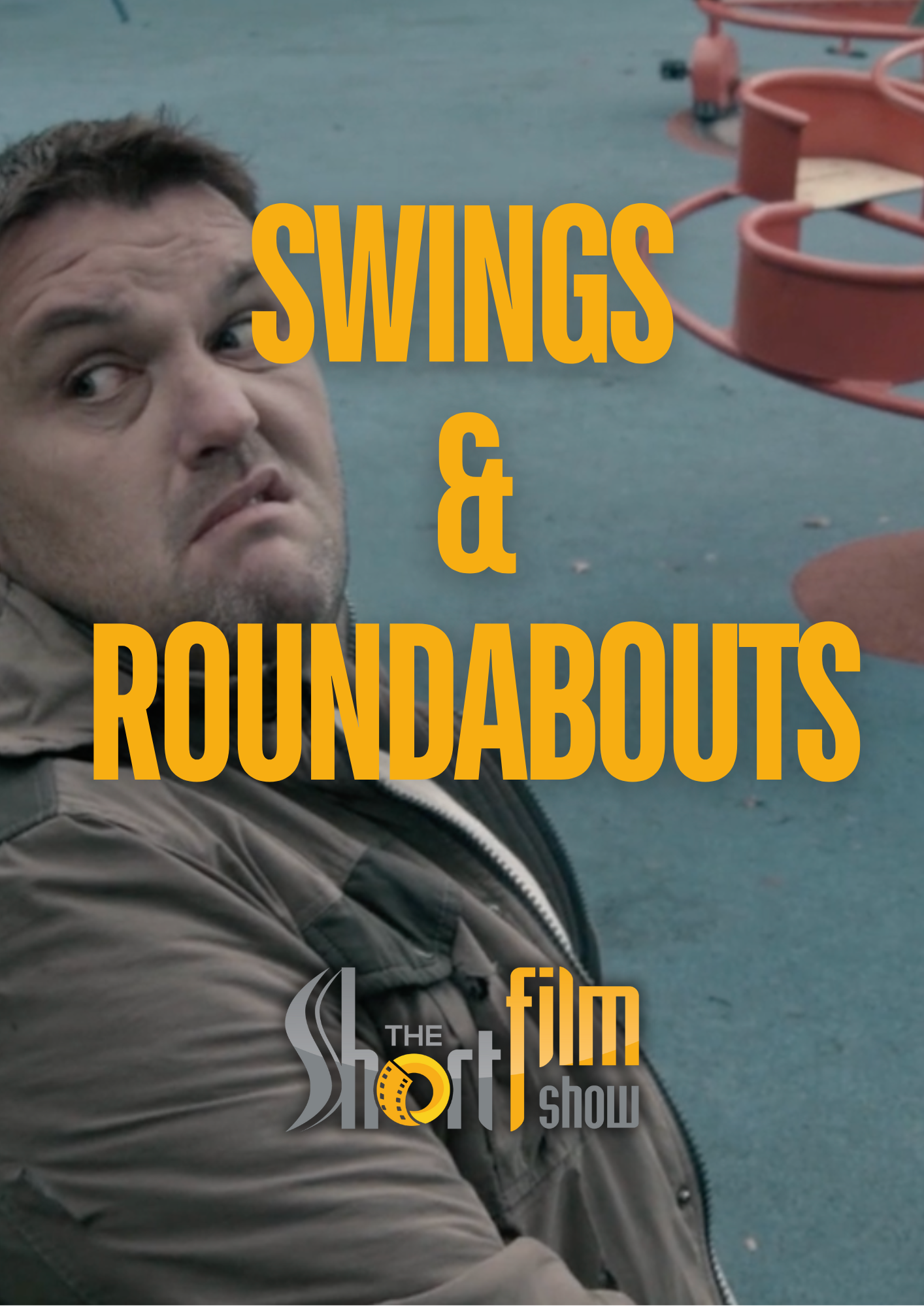 Poster for swings & roundabouts, a 2016 Surreal short film, directed by Peter Mckeirnon, on The Short Film Show