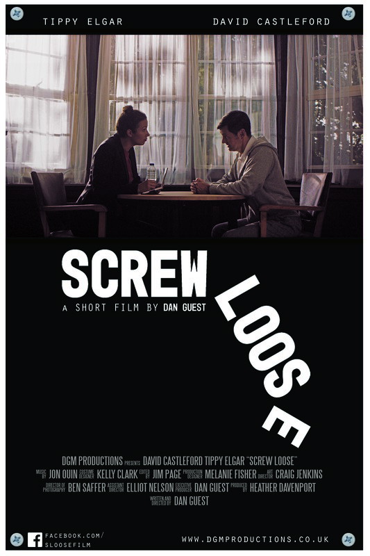 Poster for Screw Loose, a 2018 Romance short film, directed by Dan Guest, on The Short Film Show