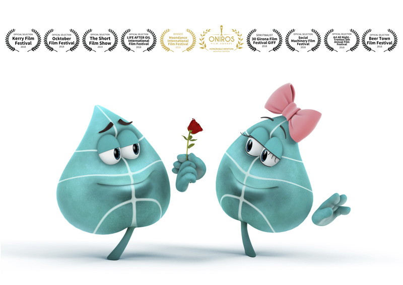 Poster for Leaf Tango, a 2018 Comedy short film, directed by Joel Stutz, on The Short Film Show