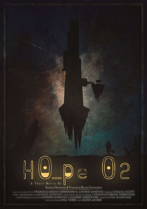 Poster for H0_pe 02, a 2017 Animation short film, directed by Francesco Bruno Sorrentino, on The Short Film Show