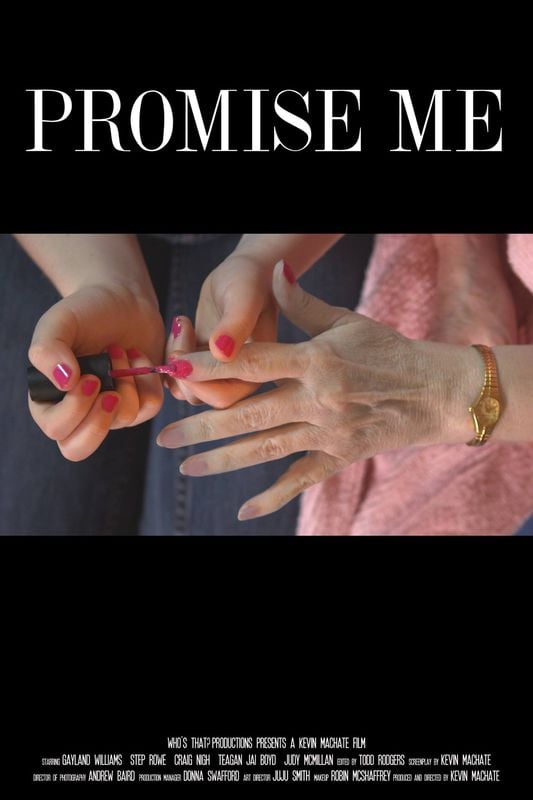 Poster for Promise Me, a 2025 Drama short film, directed by Kevin Machate, on The Short Film Show
