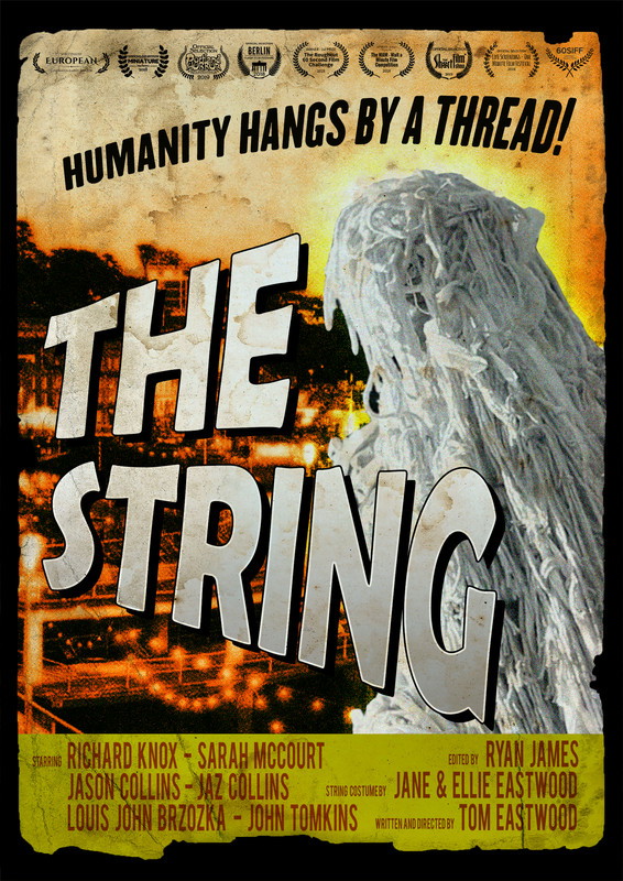 Poster for The String, a 2018 Comedy short film, directed by Tom Eastwood, on The Short Film Show