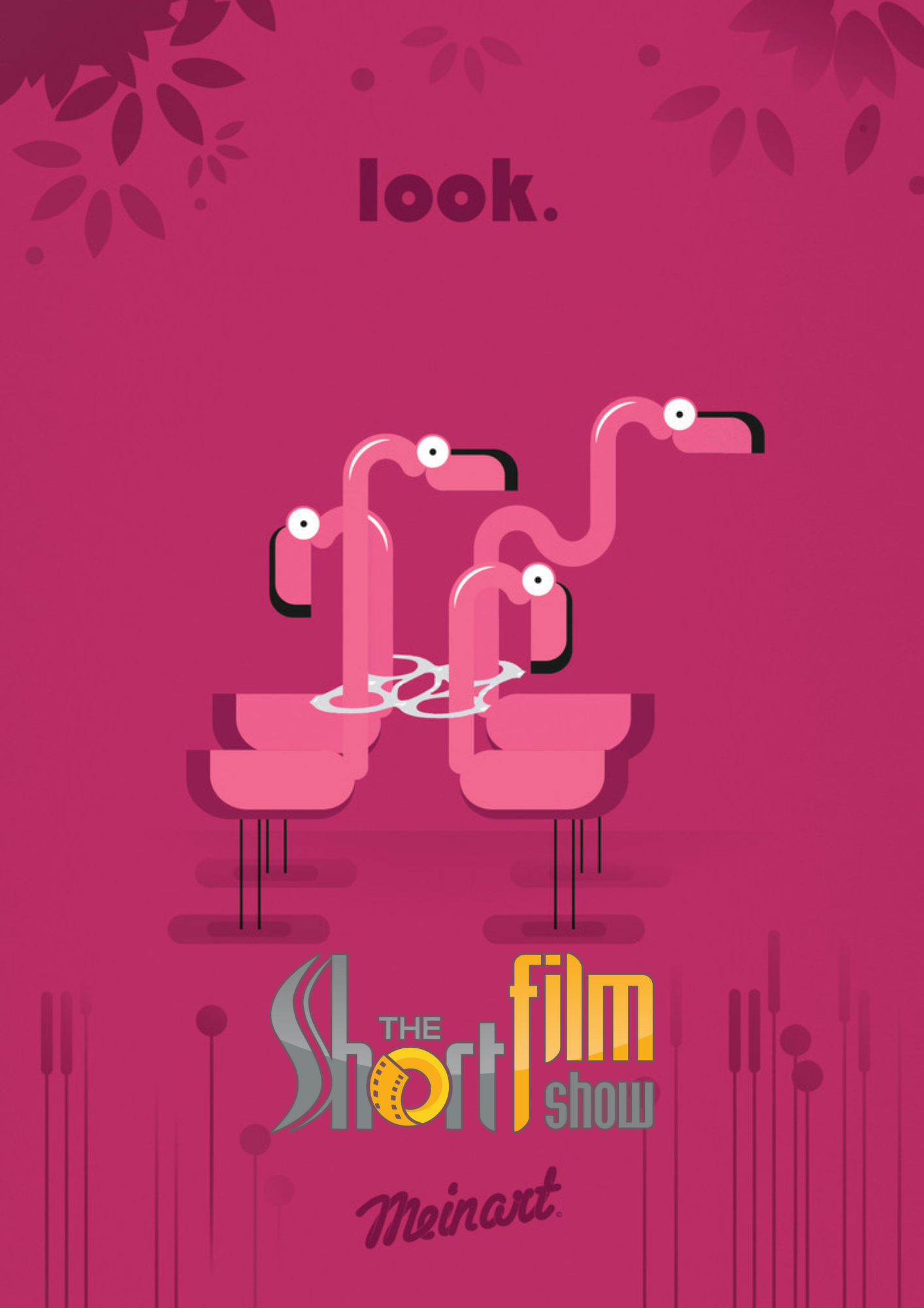 Poster for Look, a 2017 Sci-Fi short film, directed by Meinardas Valkevičius, on The Short Film Show