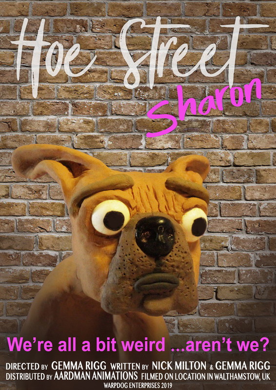 Poster for Hoe Street: Sharon, a 2018 Comedy short film, directed by Gemma Rigg, on The Short Film Show