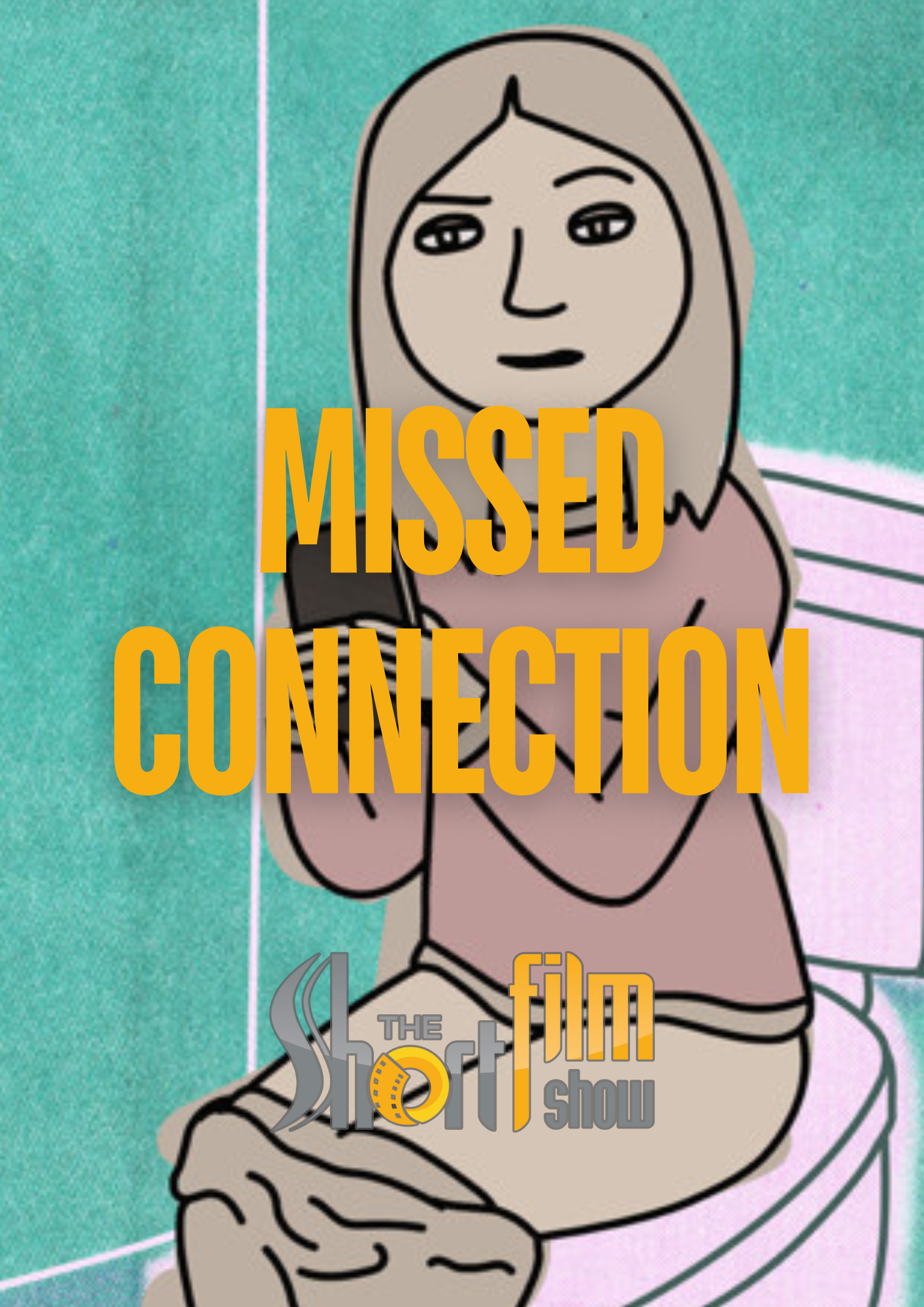 Poster for Missed Connection, a 2018 Comedy short film, directed by Leah Dubuc, on The Short Film Show