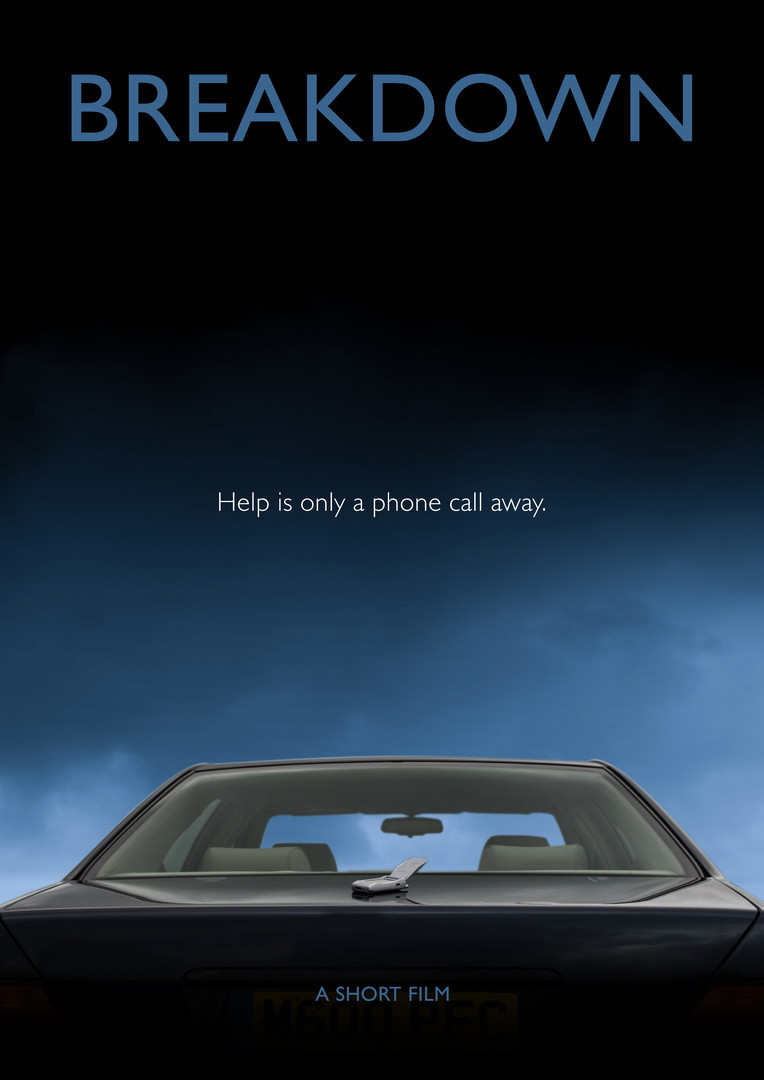 Poster for Breakdown, a 2017 Drama short film, directed by Dave Mackie, on The Short Film Show