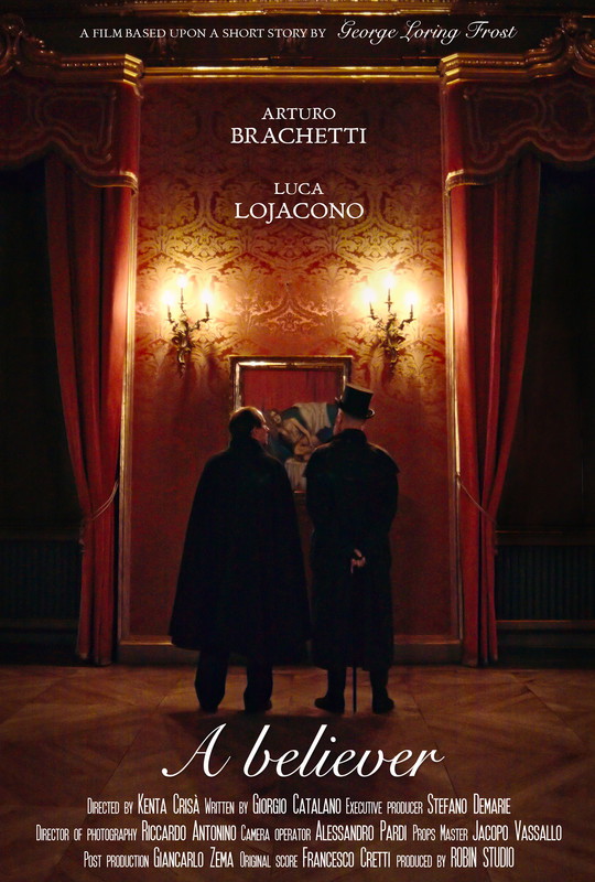 Poster for A believer, a 2018 Fantasy short film, directed by Kenta Crisà, on The Short Film Show