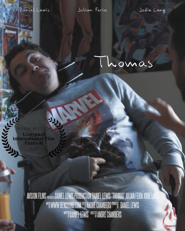 Poster for Thomas, a 2025 Drama short film, directed by Andrè D Chambers & Daniel P Lewis, on The Short Film Show