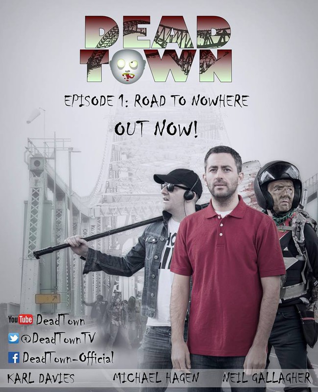 Poster for Dead Town - Web Series - Episode 1 'Road To Nowhere', a 2016 Comedy short film, directed by Peter Mckeirnon, on The Short Film Show