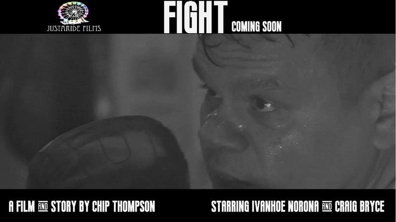Poster for Fight, a 2017 LGBTQ+ short film, directed by Chip Thompson, on The Short Film Show