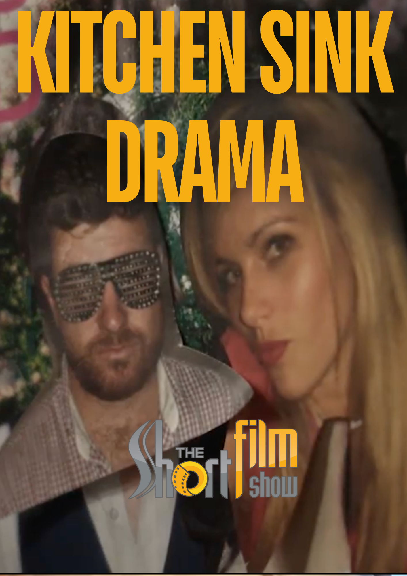 Poster for Kitchen Sink Drama, a Comedy short film, directed by Nicholas Clifford, on The Short Film Show