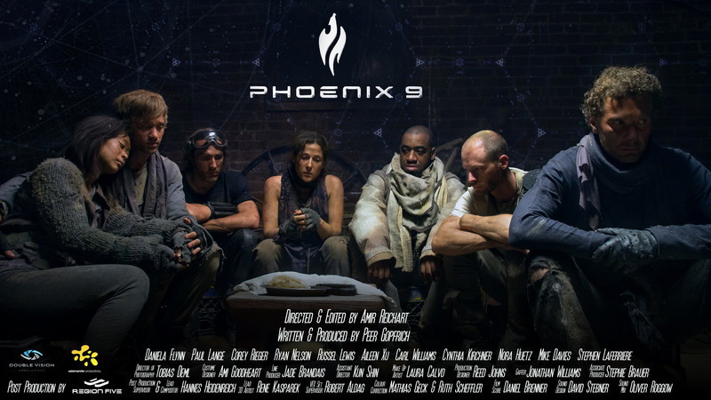 Poster for Phoenix 9, a 2014 Sci-Fi short film, directed by Amir Reichart, on The Short Film Show