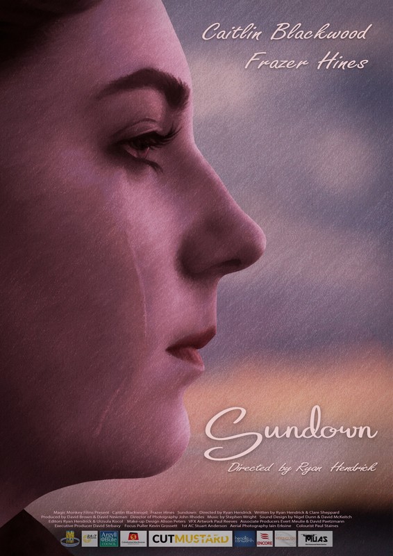 Poster for Sundown, a 2018 Drama short film, directed by Ryan Hendrick, on The Short Film Show