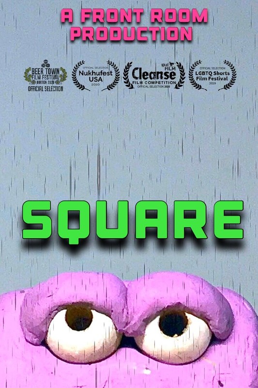 Poster for Square, a 2018 Comedy short film, directed by Alistair Kerr of Front Room Productions, on The Short Film Show