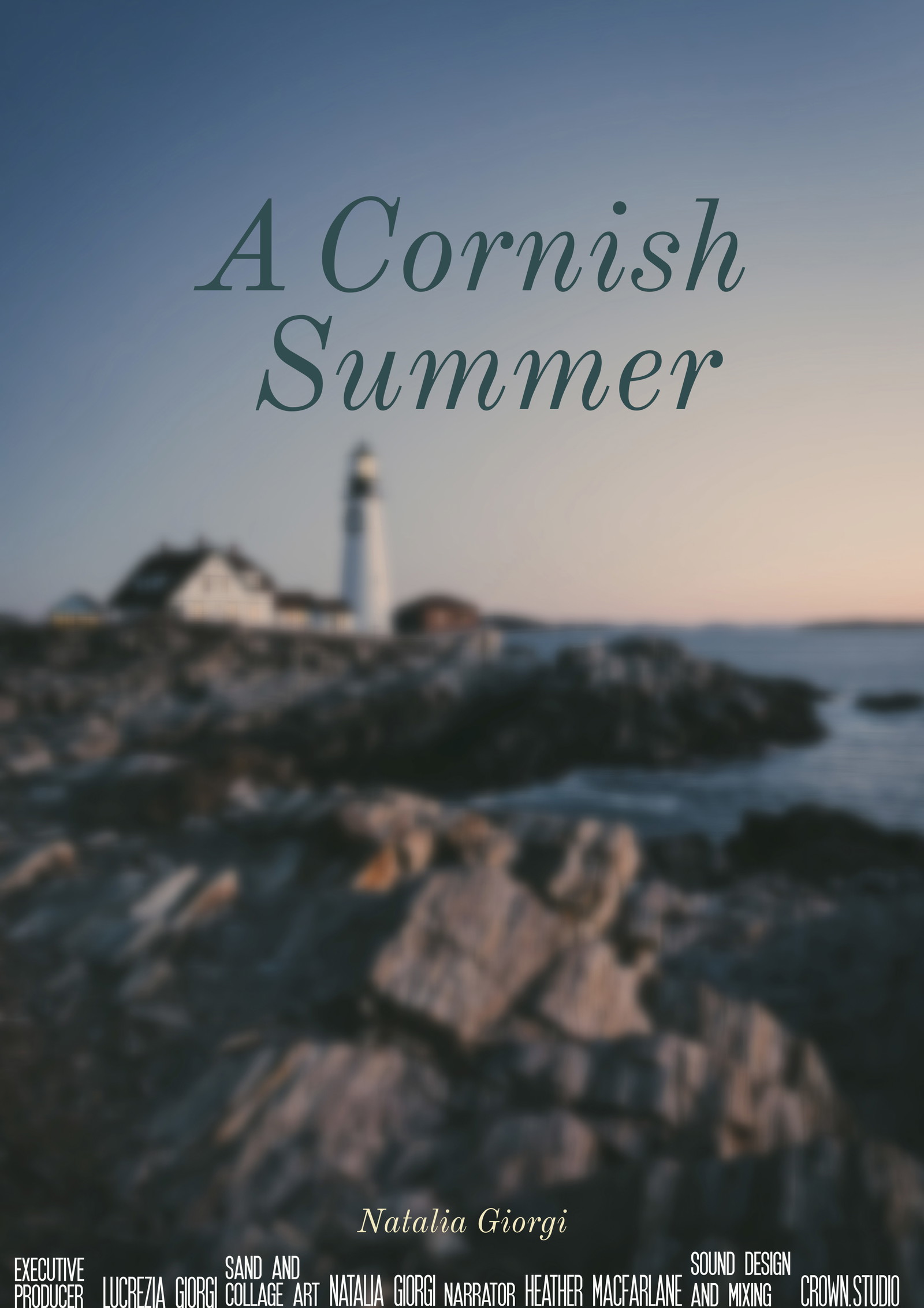 Poster for A Cornish Summer, a 2019 Animation short film, directed by Natalia Giorgi, on The Short Film Show