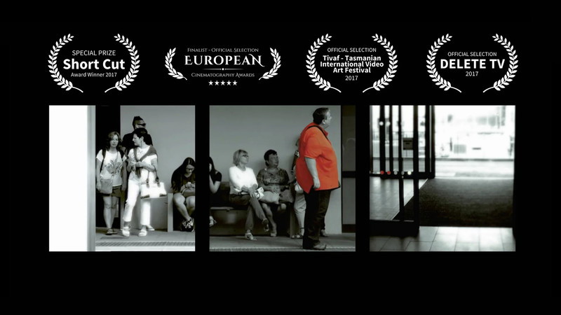 Poster for Stretching of Daily Life, a 2017 Drama short film, directed by Nenad Nedeljkov, on The Short Film Show