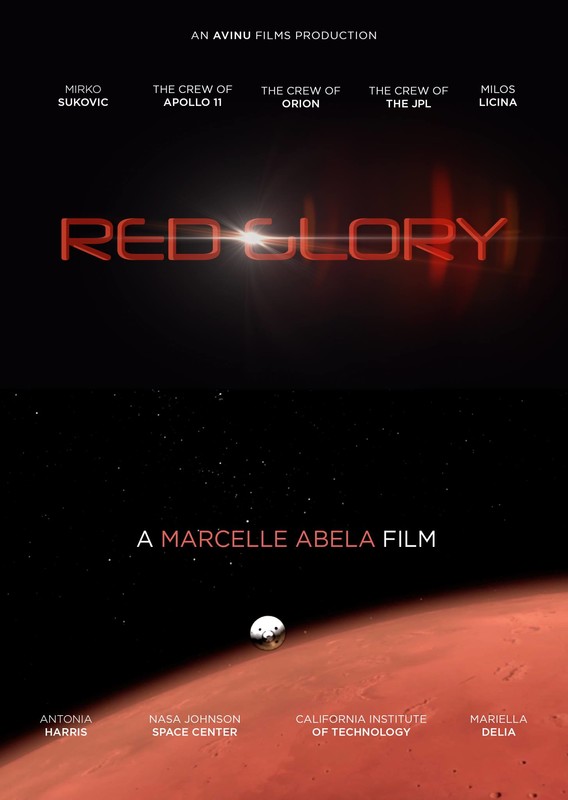 Poster for Red Glory, a 2018 Documentary short film, directed by Marcelle Abela, on The Short Film Show