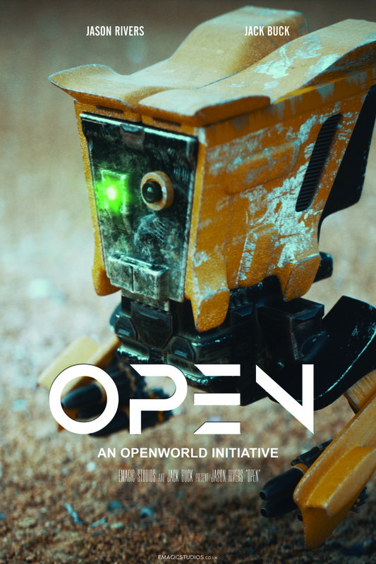 Poster for OPEN, a 2019 Drama short film, directed by Jack Buck, on The Short Film Show