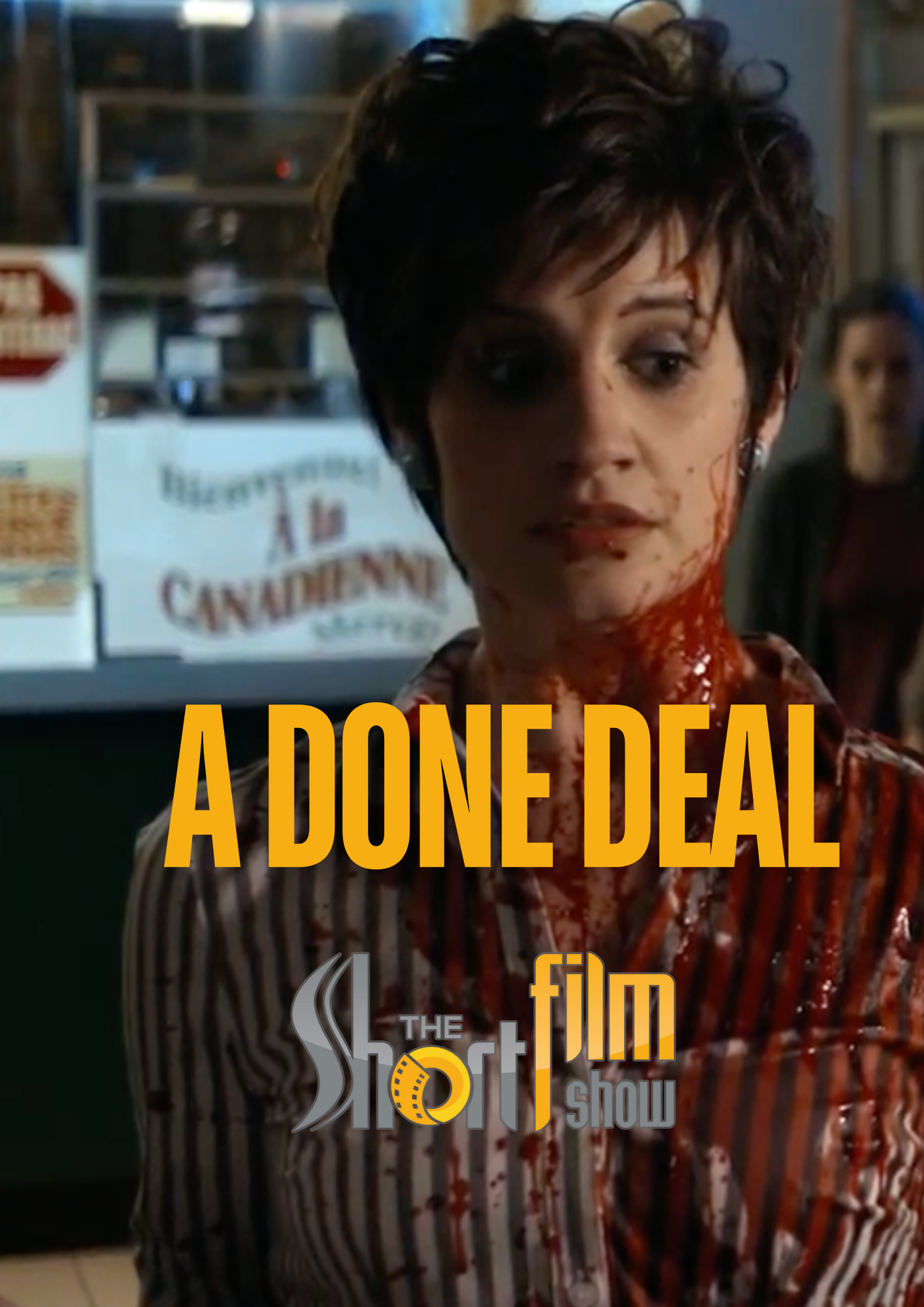 Poster for A Done Deal, a 2026 Comedy short film, directed by Jean-Christophe J. Lamontagne, on The Short Film Show