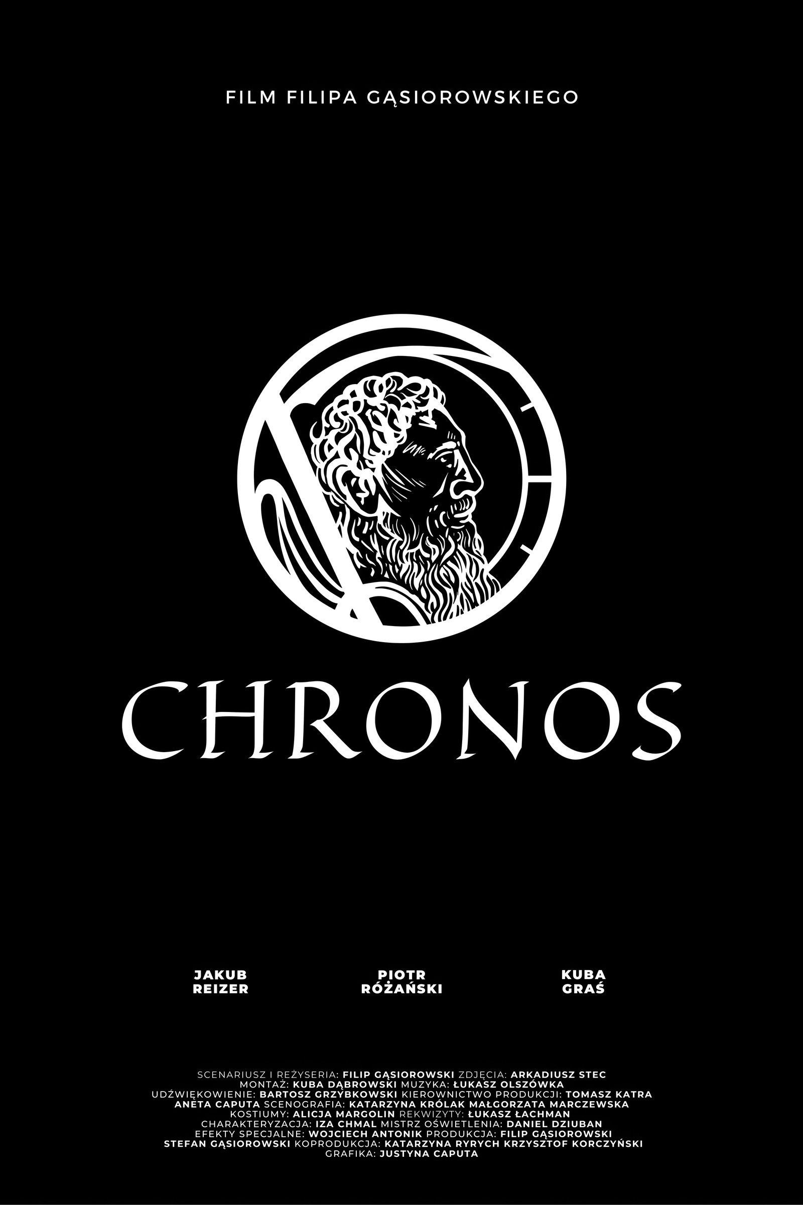 Poster for Chronos, a 2024 Drama short film, directed by Filip Gąsiorowski, on The Short Film Show