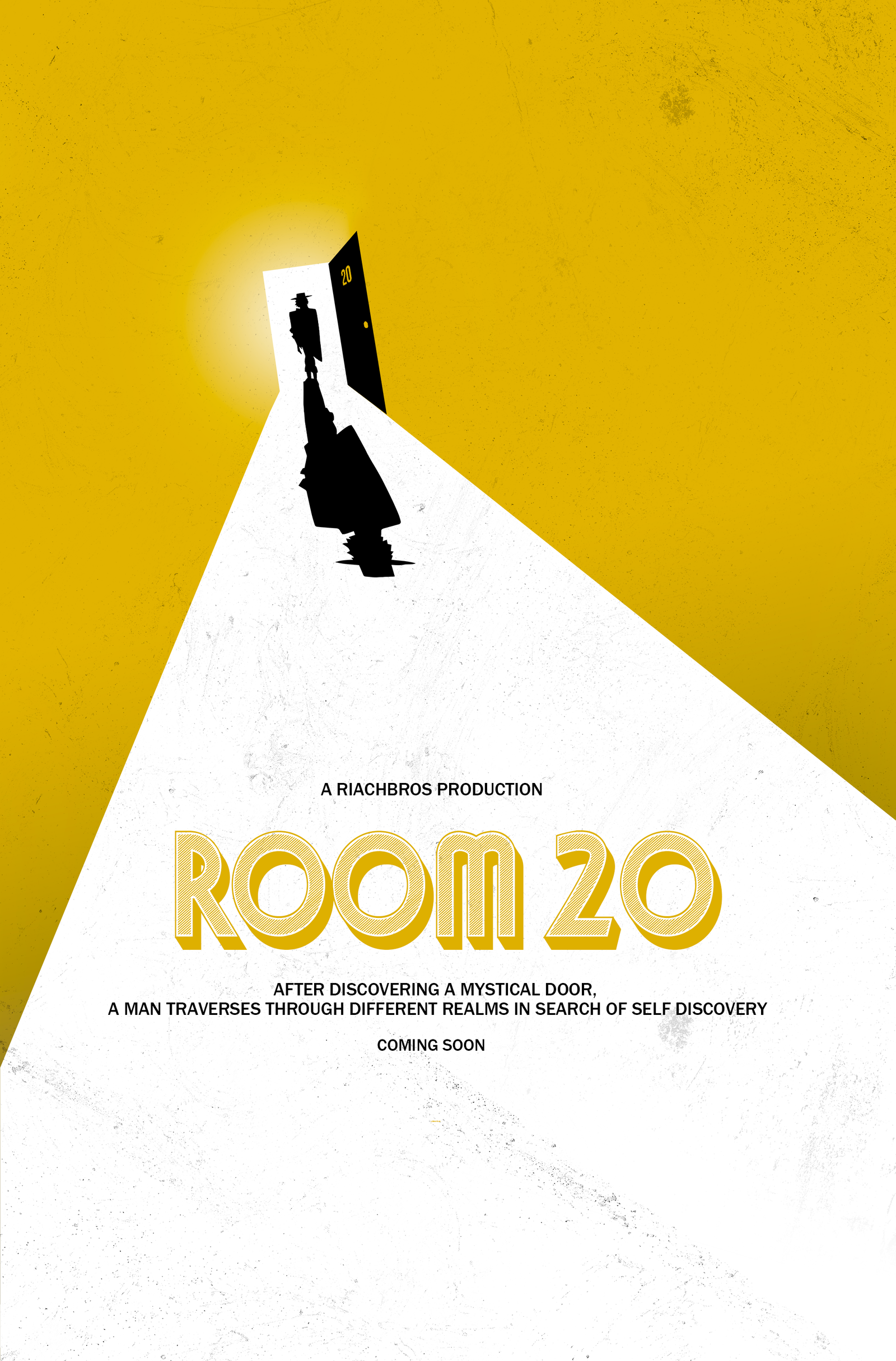 Poster for Room 20, a 2023 Mystery short film, directed by Anthony Riach, on The Short Film Show