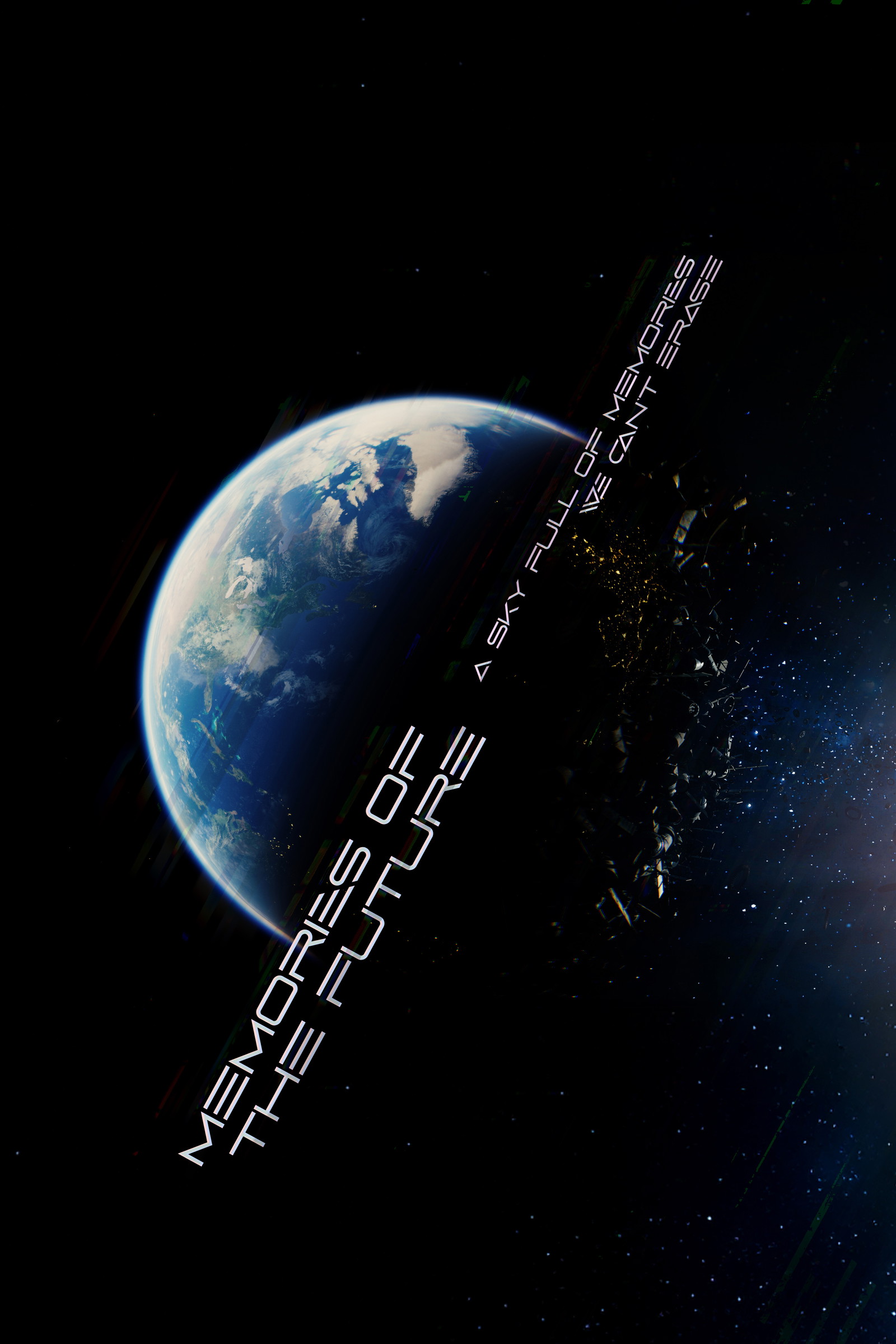 Poster for Memories of the Future, a 2025 Surreal short film, directed by Irina Petrova Adamatzky, on The Short Film Show