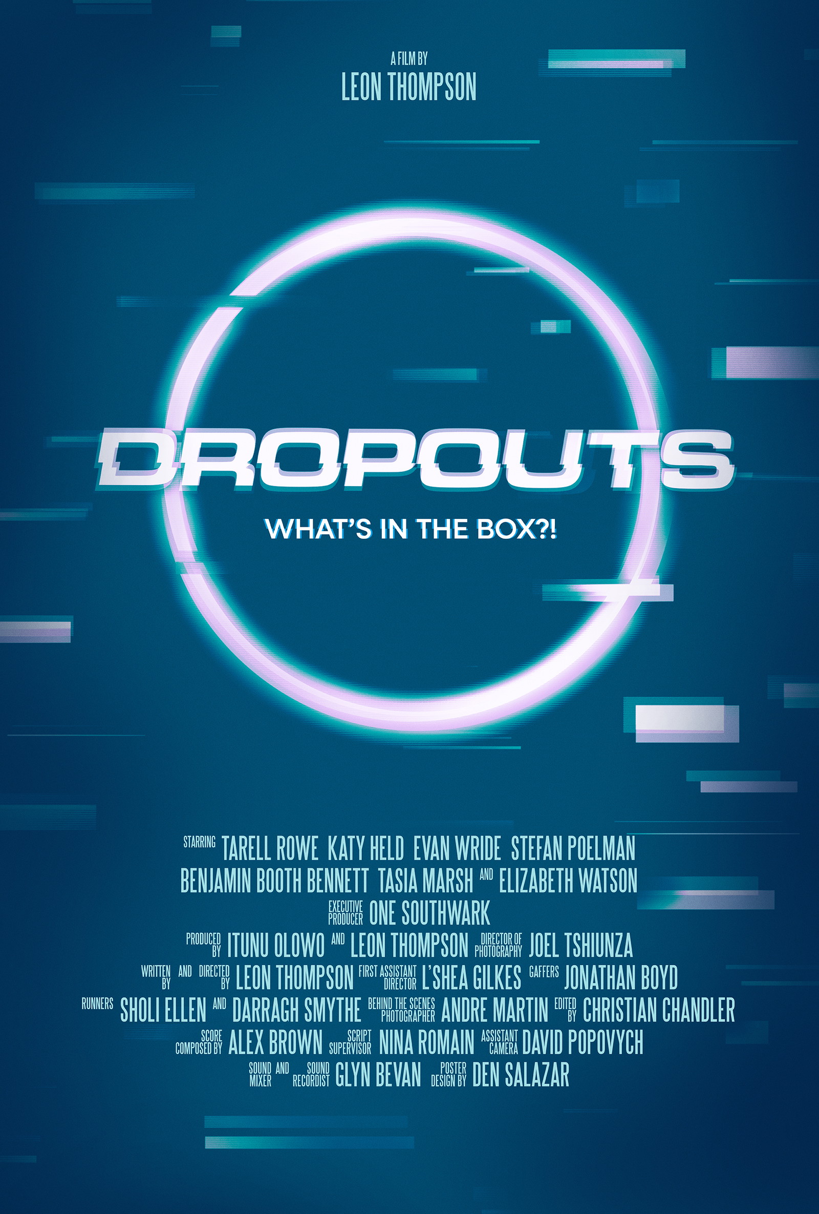 Poster for Dropouts, a 2024 Horror short film, directed by Leon Tarris Thompson, on The Short Film Show