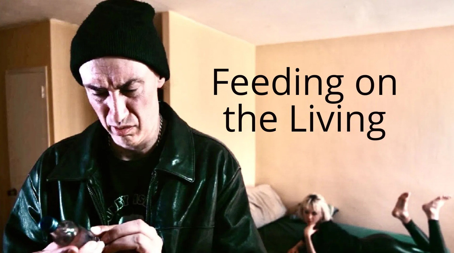 Poster for Feeding On The Living, a 2022 Sci-Fi short film, directed by Dave Sweeney, on The Short Film Show