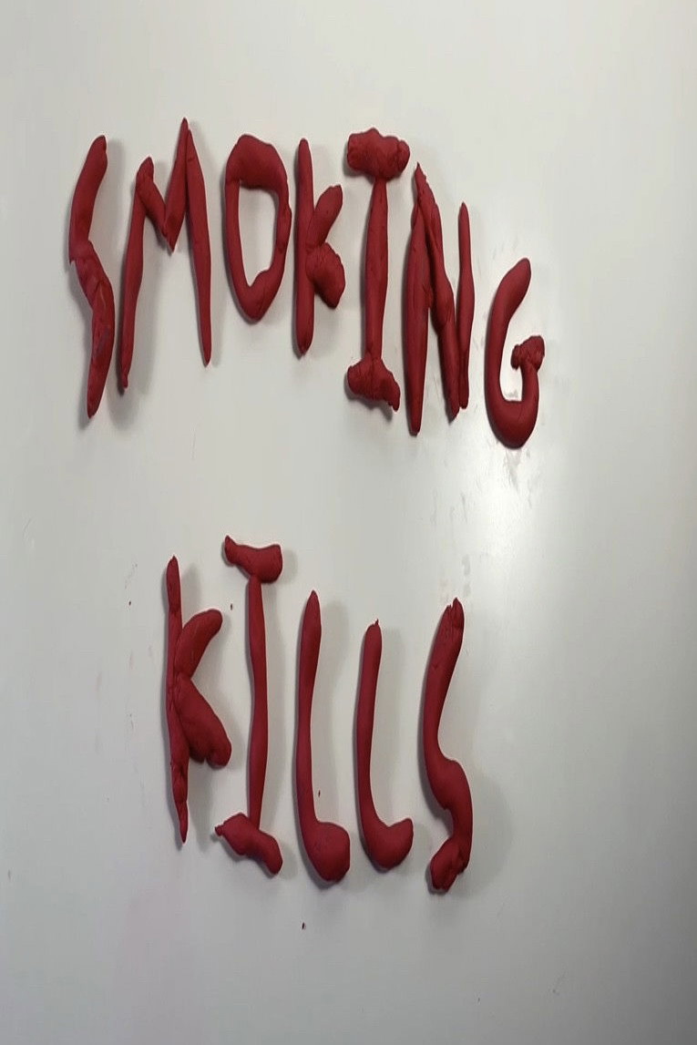 Poster for Smoking Kills, a 2024 Surreal short film, directed by Max Palmer, on The Short Film Show