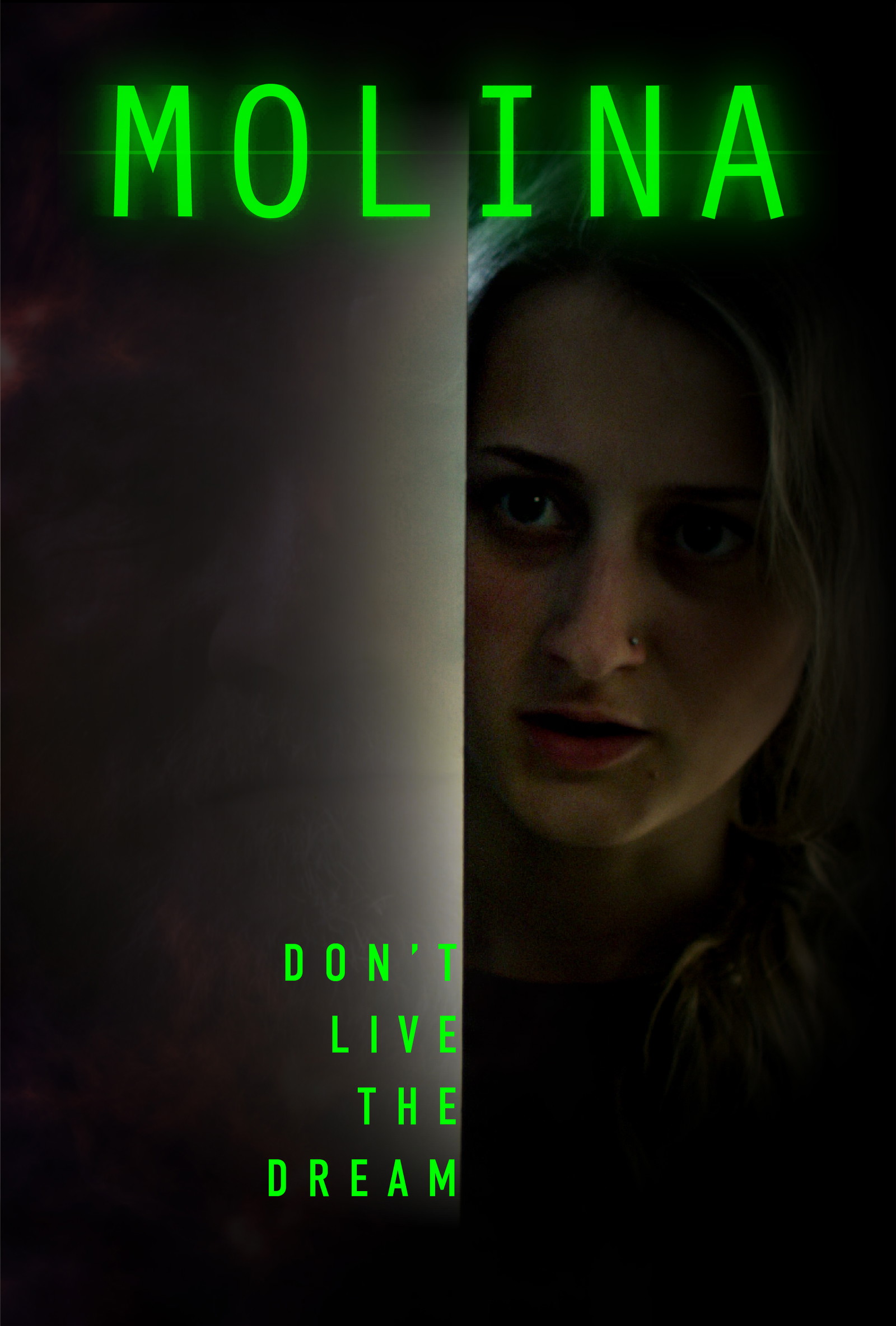 Poster for Molina, a 2024 Sci-Fi short film, directed by Rich Chambers, on The Short Film Show