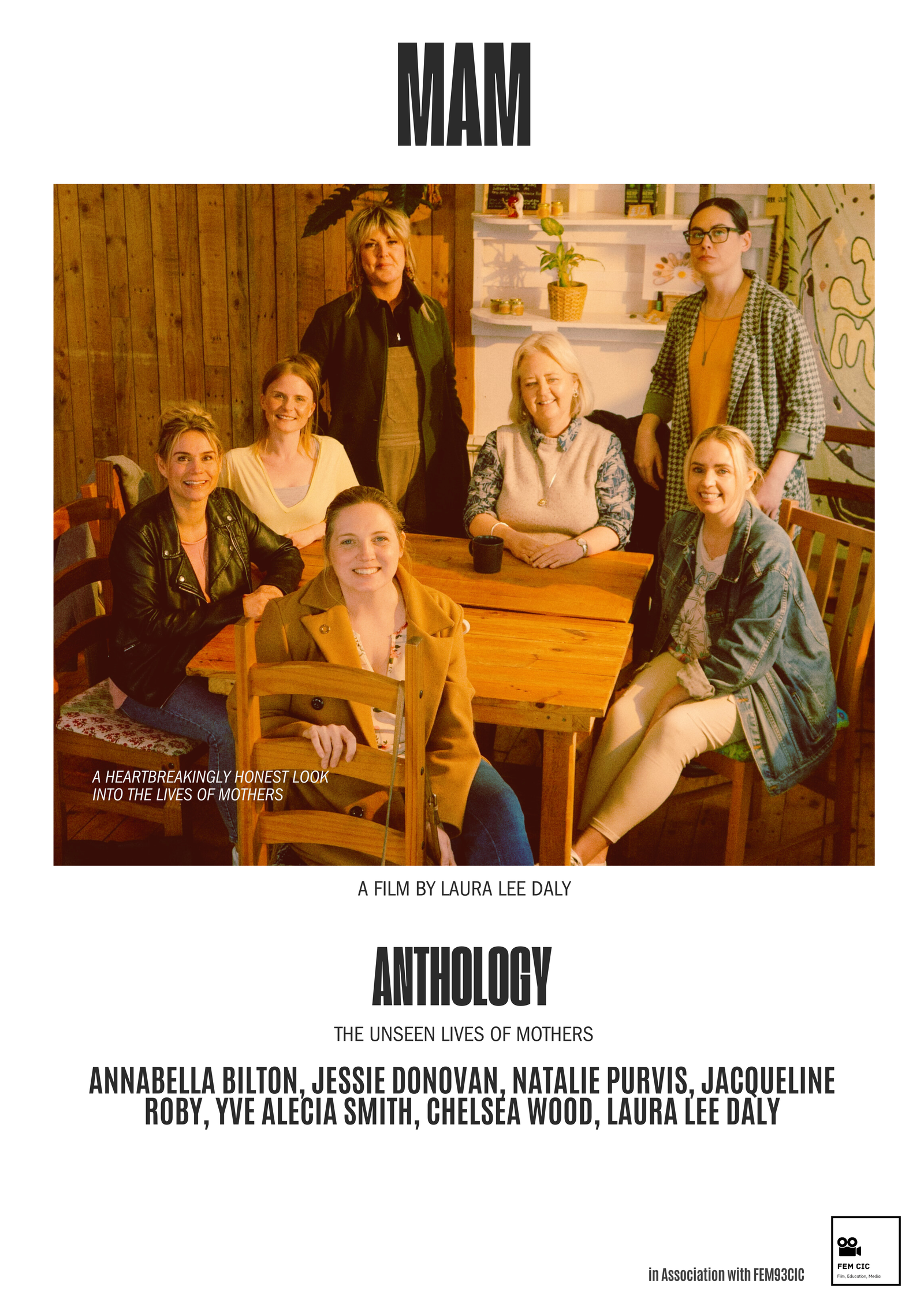Poster for Mam (Anthology), a 2025 Drama short film, directed by Lainya Craig, on The Short Film Show