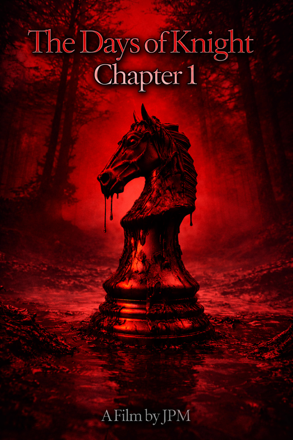 Poster for The Days of Knight: Chapter 1, a 2025 Sci-Fi short film, directed by John P Martinez, on The Short Film Show