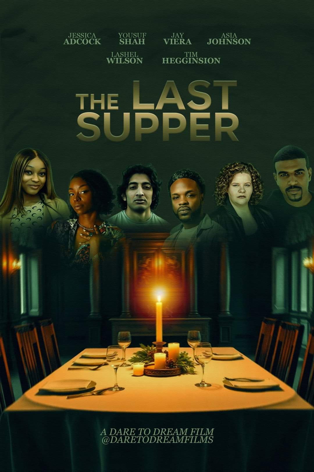 Poster for The Last Supper, a 2024 Thriller short film, directed by Tyeisha Downer, on The Short Film Show