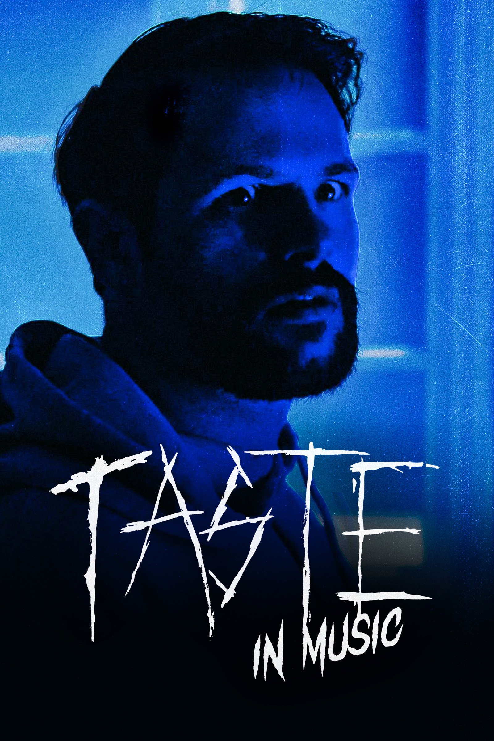 Poster for Taste In Music, a 2023 Comedy short film, directed by Kyle Sevenoaks, on The Short Film Show