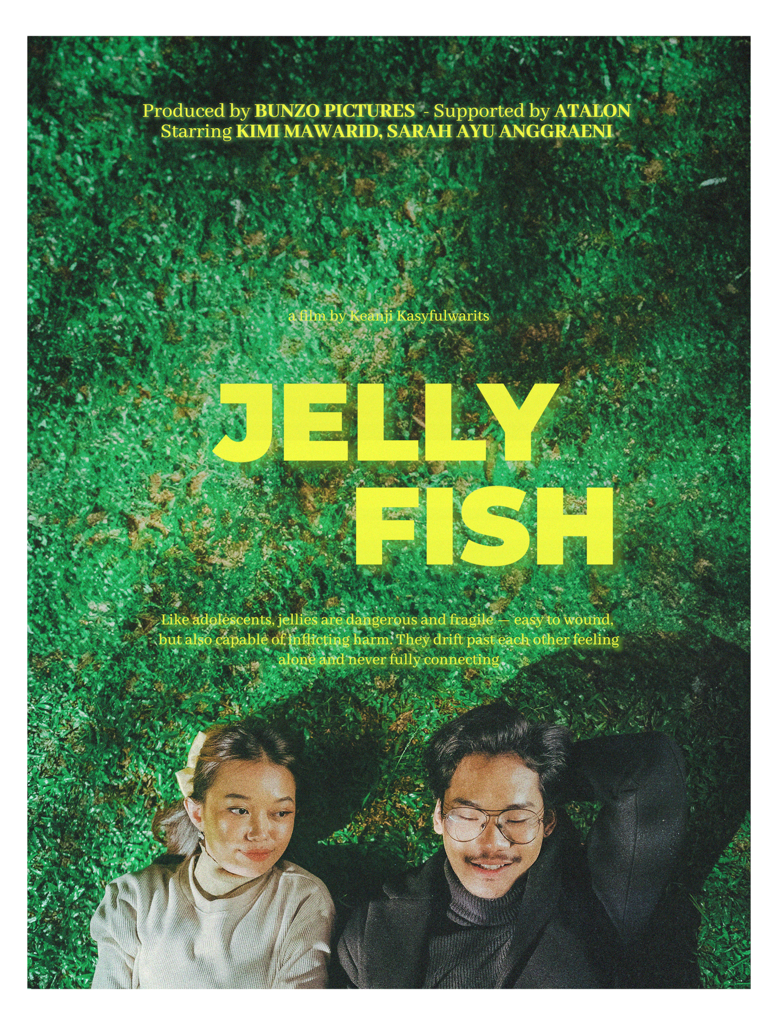 Poster for Jellyfish, a 2024 Mystery short film, directed by Keanji Kasyfulwarits, on The Short Film Show