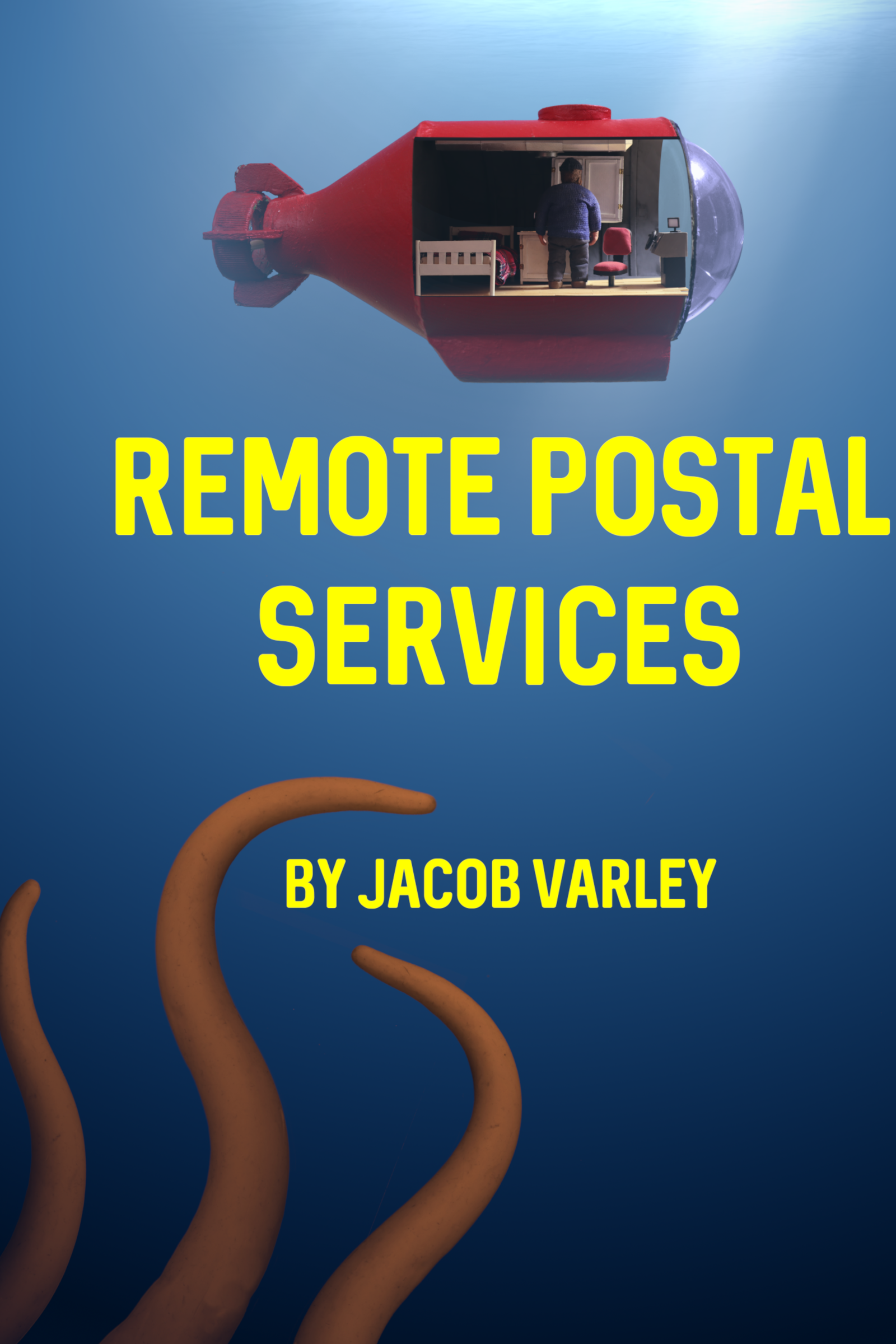 Poster for Remote Postal Services, a 2024 Surreal short film, directed by Jacob Thomas Varley, on The Short Film Show