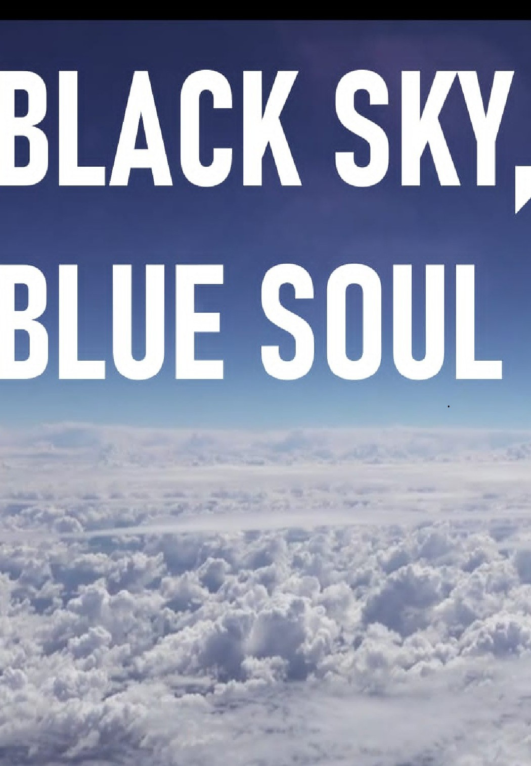 Poster for Black Sky, Blue Soul, a 2022 Sci-Fi short film, directed by Tim Cürlis, on The Short Film Show