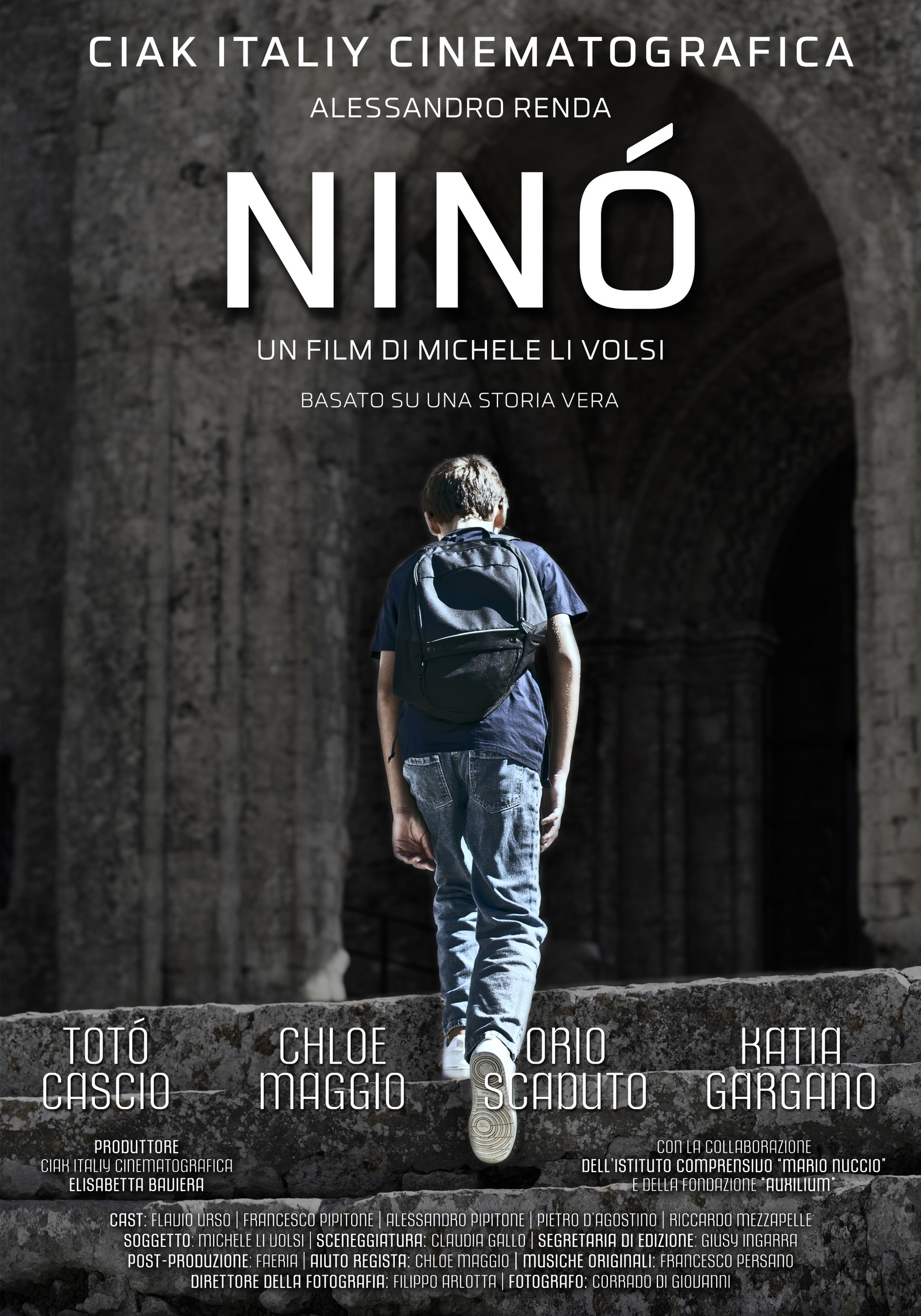 Poster for Nino', a 2024 Drama short film, directed by Michele li volsi, on The Short Film Show