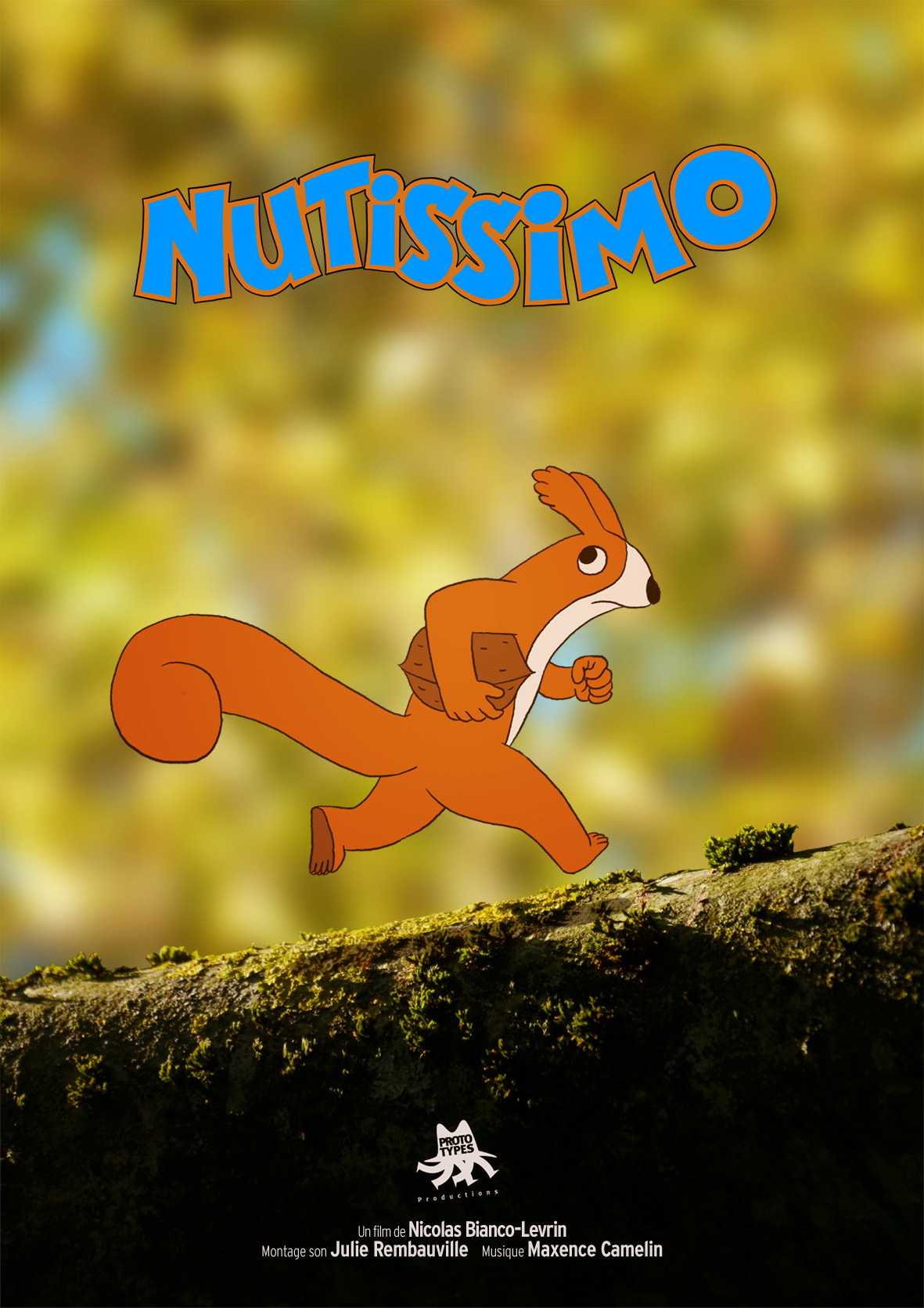Poster for Nutissimo, a 2025 Comedy short film, directed by Nicolas Bianco-Levrin, on The Short Film Show