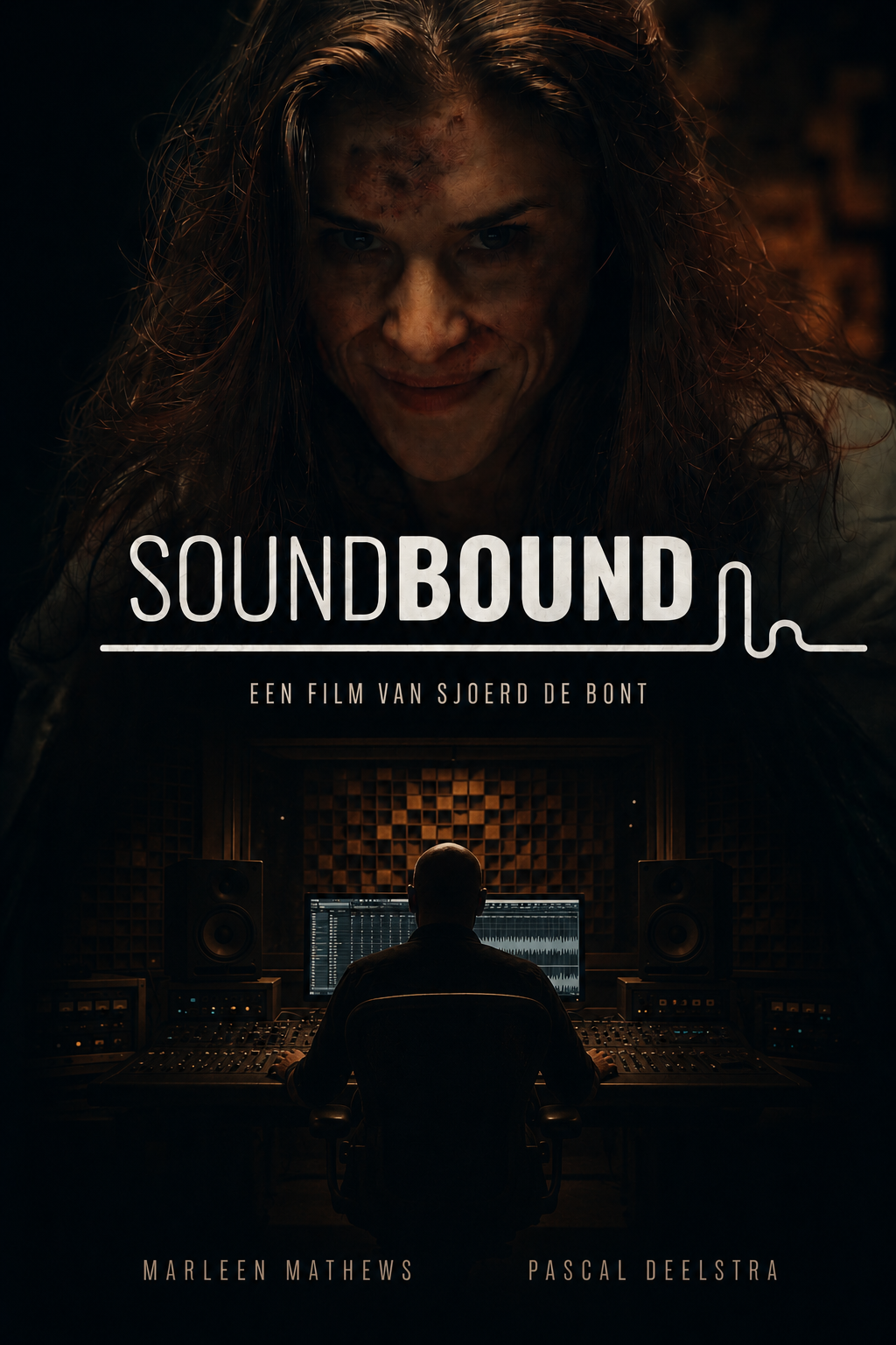 Poster for Soundbound, a 2025 Psychological short film, directed by Sjoerd de Bont, on The Short Film Show