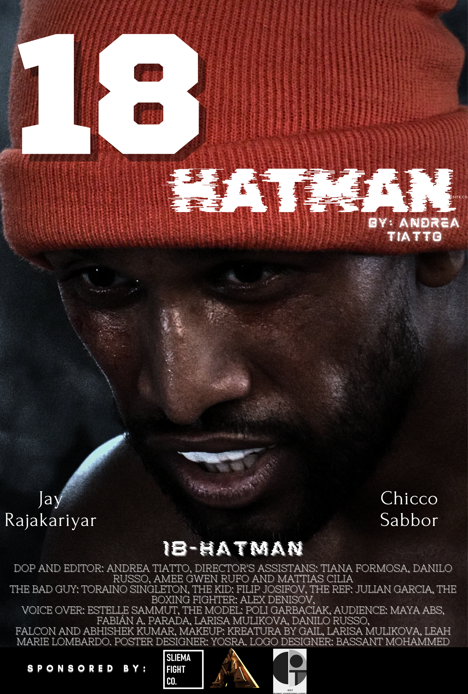 Poster for 18 - Hatman, a 2025 Drama short film, directed by Andrea Tiatto, on The Short Film Show