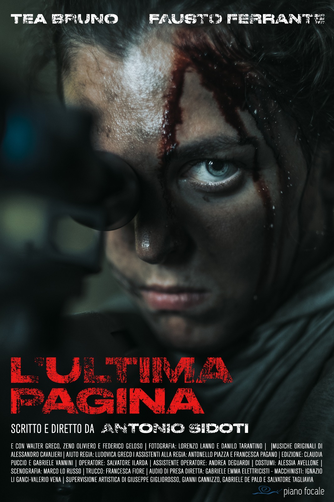 Poster for The last page, a 2021 Sci-Fi short film, directed by Antonio Sidoti, on The Short Film Show