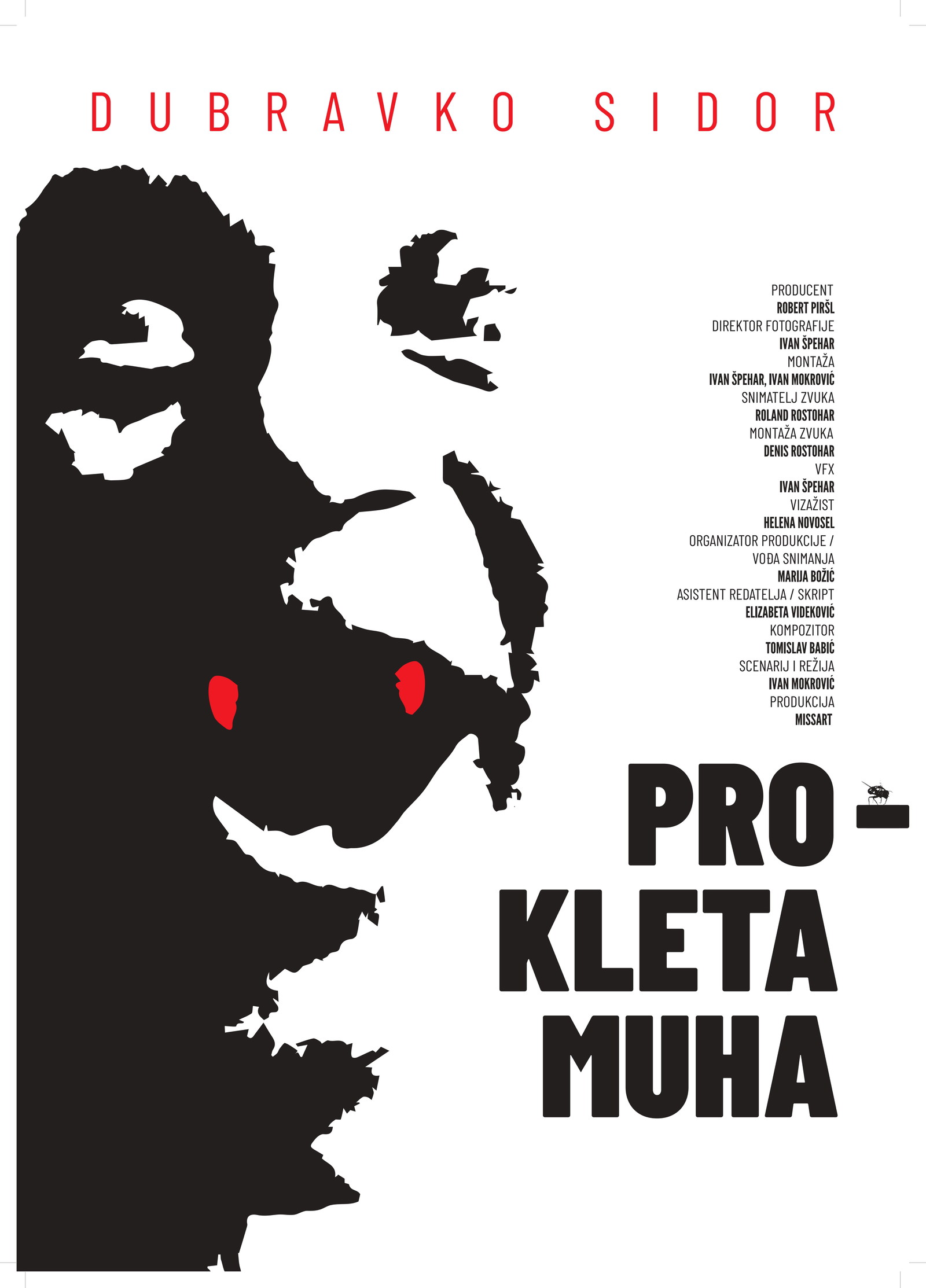 Poster for Damn fly, a 2023 Comedy short film, directed by Ivan Mokrović, on The Short Film Show