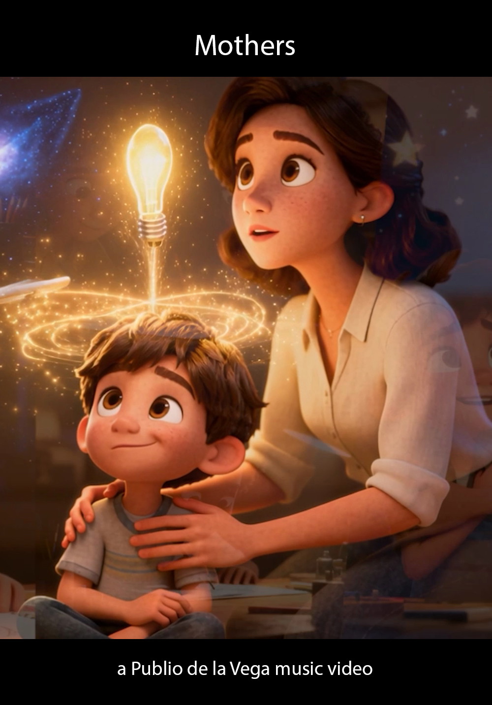 Poster for Mothers, a 2026 AI short film, directed by Publio César de la Vega García, on The Short Film Show