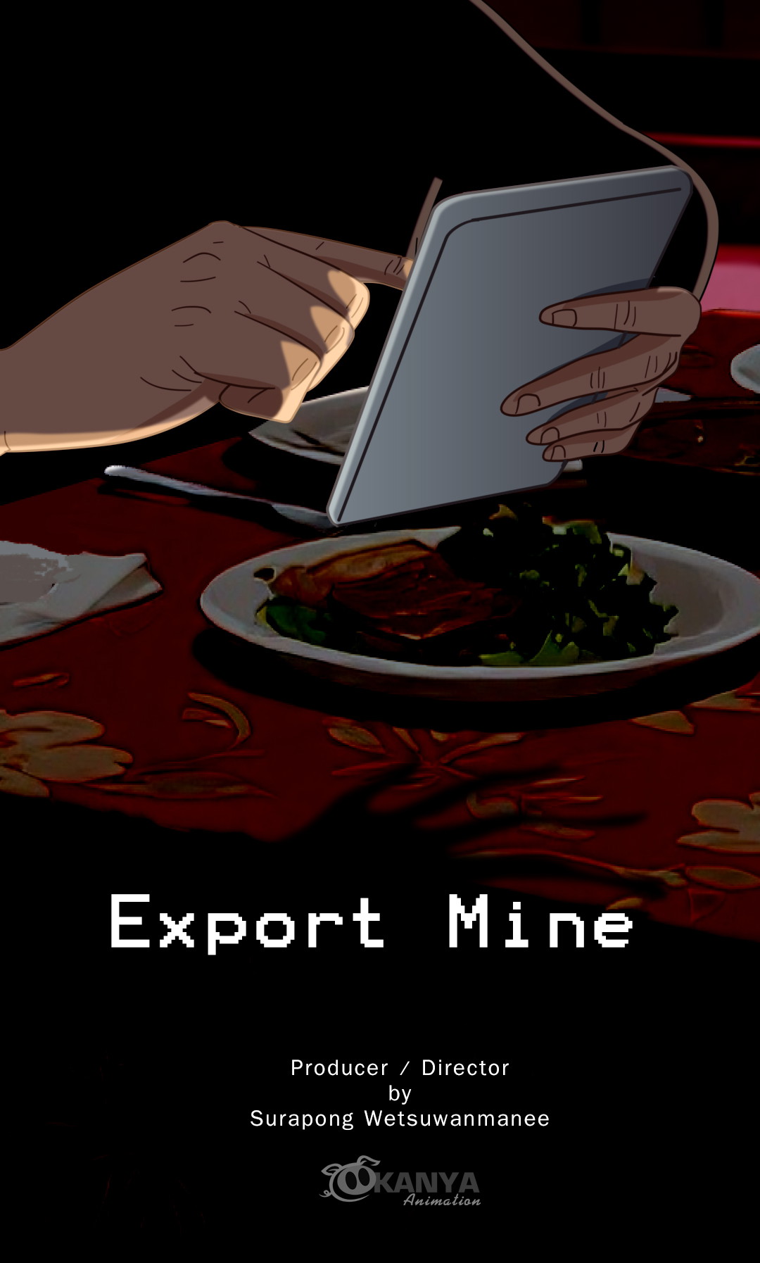 Poster for Export Mine, a 2025 Psychological short film, directed by Surapong Wetsuwanmanee, on The Short Film Show