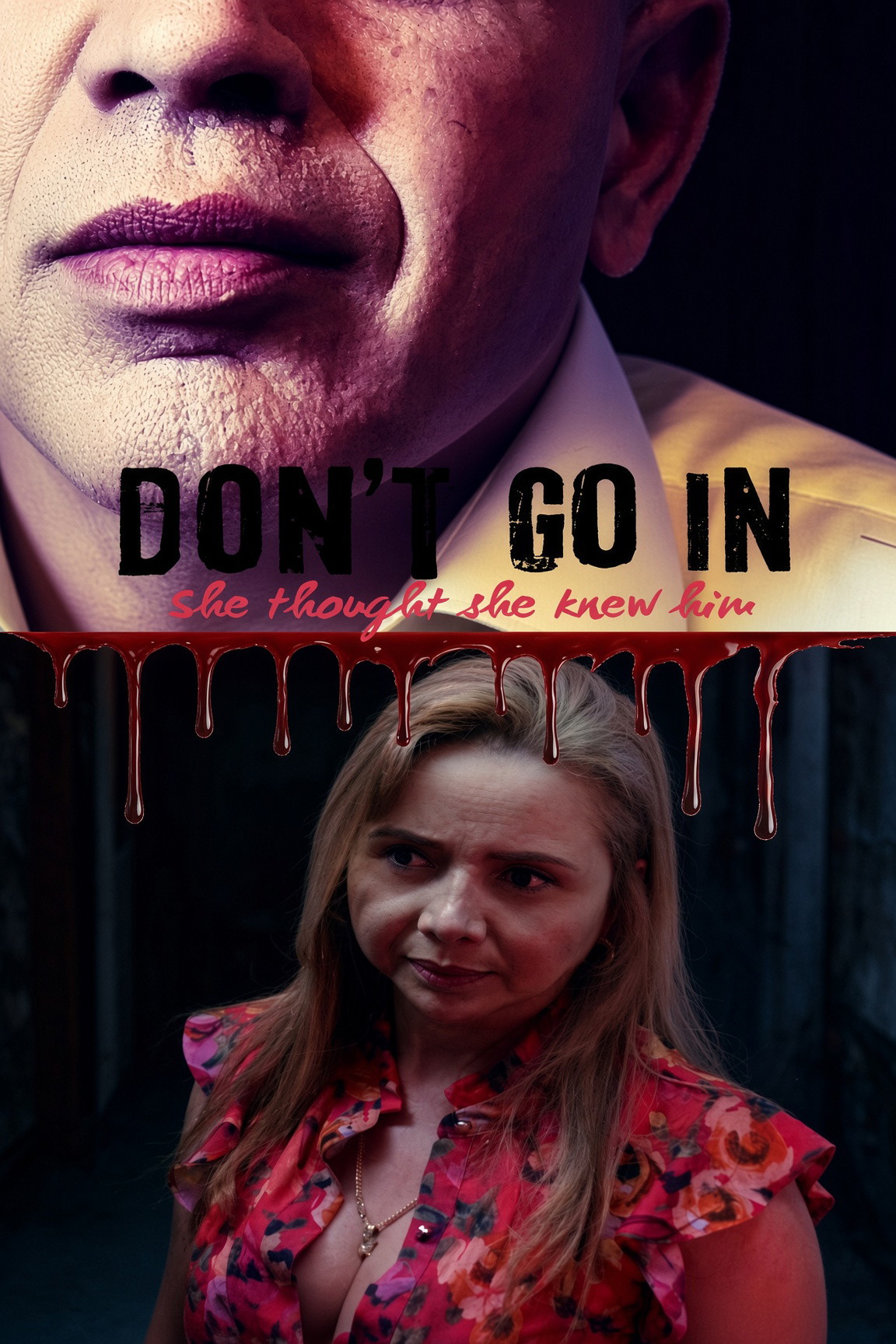 Poster for Don't Go In, a Surreal short film, directed by Shrimant Deshpande, on The Short Film Show