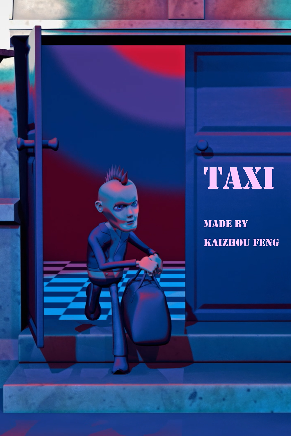 Poster for Taxi, a 2024 Comedy short film, on The Short Film Show